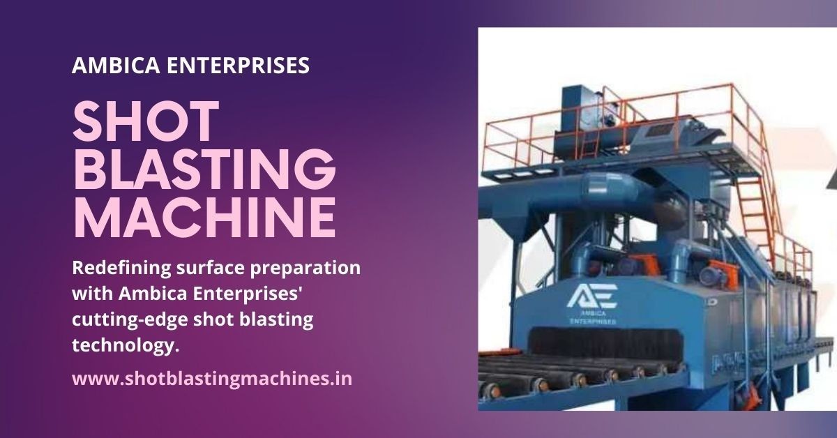 abrasive blasting machine features