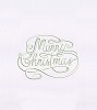 Merry Christmas Embroidery Design - DigitEMB