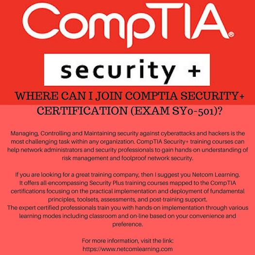 CompTIA Security+ training & Certification