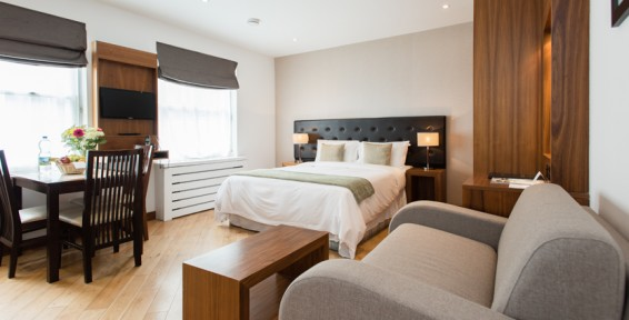 Deluxe Studio Sofa Bed-Presidential Serviced Apartments London