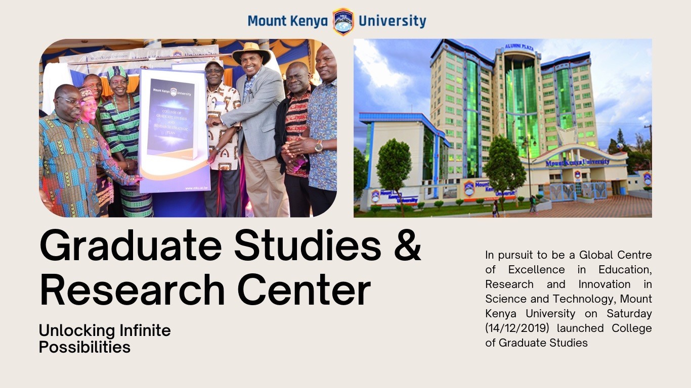 College of Graduate Studies & Research Centre Overview