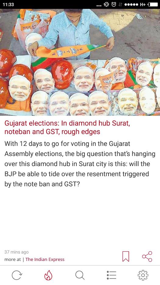 News about Gujarat Election. Get out App and know more!