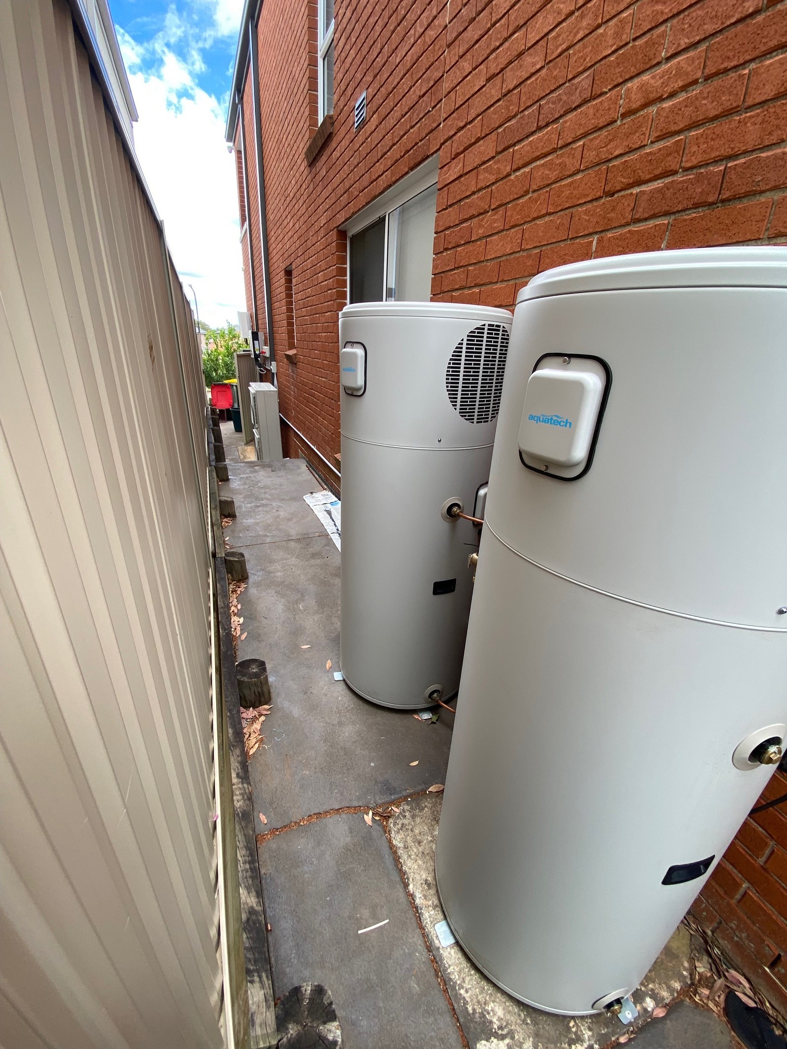 Recent Installation of Aquatech Rapid X6 Hot Water Heat Pump at NSW