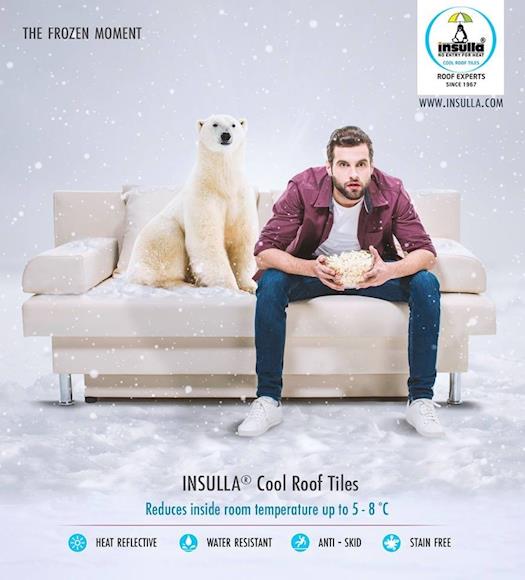 Frozen Moment Of Insulla Cool Roof Tiles At Your Home