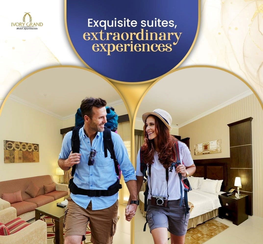 Escape to Elegance at Ivory Grand Hotel - Your Home in Dubai