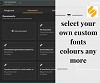 Make you best image with custom fonts geneator