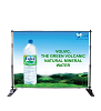 Telescoping Banner Stand with Custom Graphics