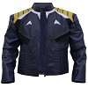 Chris Pine Star Trek Beyond Blue Costume Leather Jacket