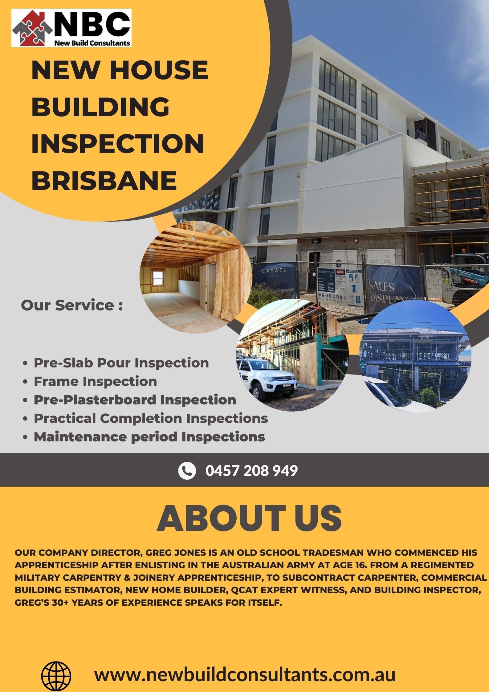 New House Building Inspection Brisbane