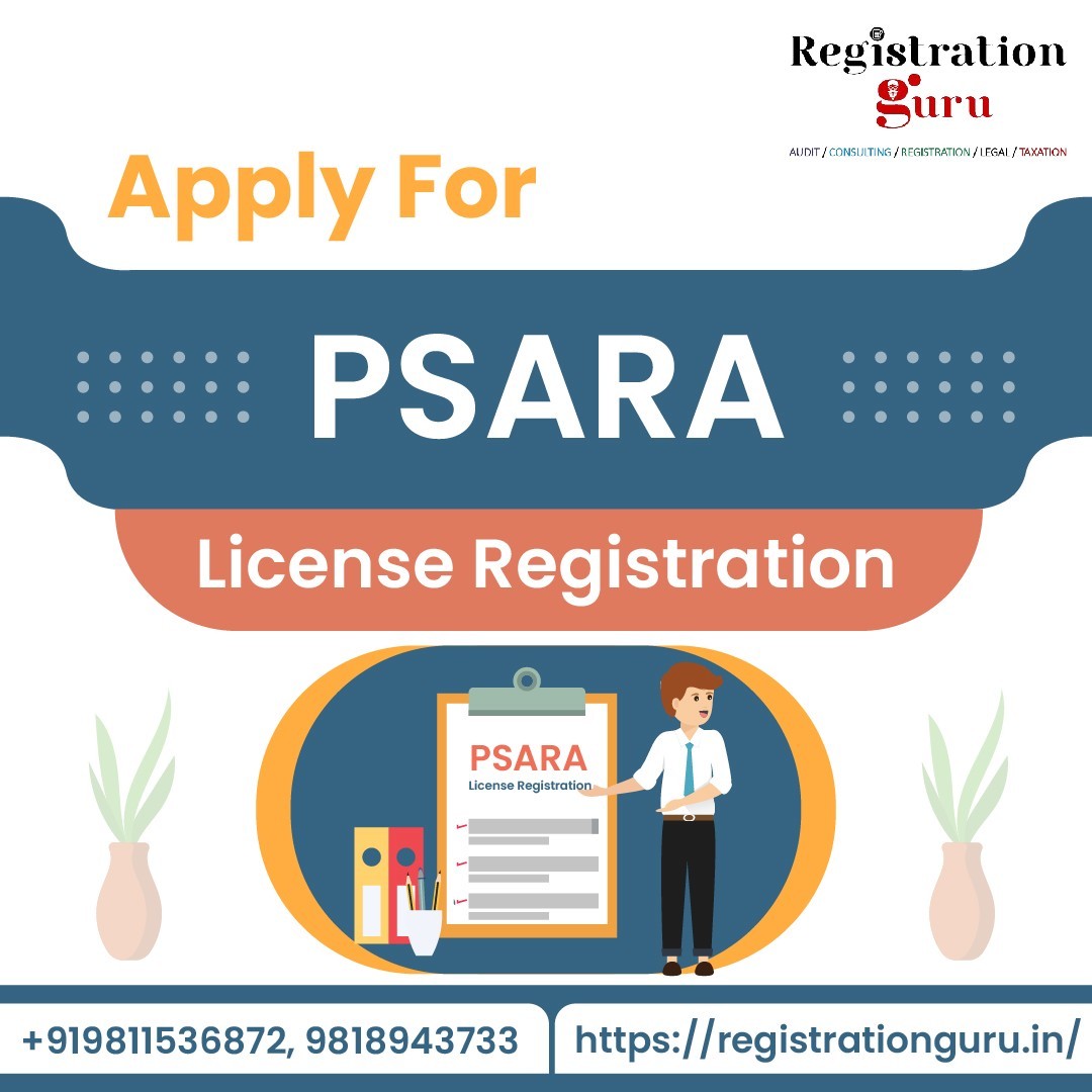PSARA License Registration in India 