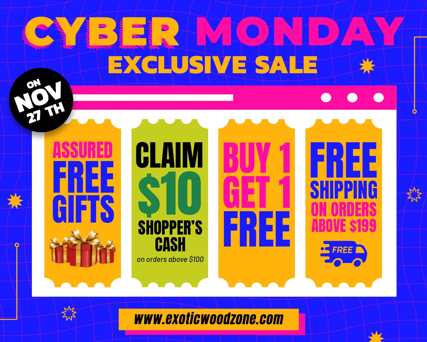 Cyber Monday Exclusive Sale