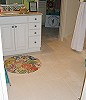Tiled Floor and Backsplash