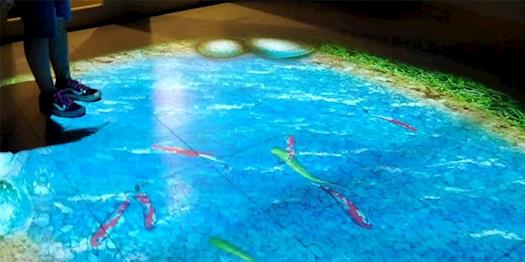 Popularize Your Brand With Floor Projection System From Interactive Interiors