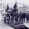 First Paving machine