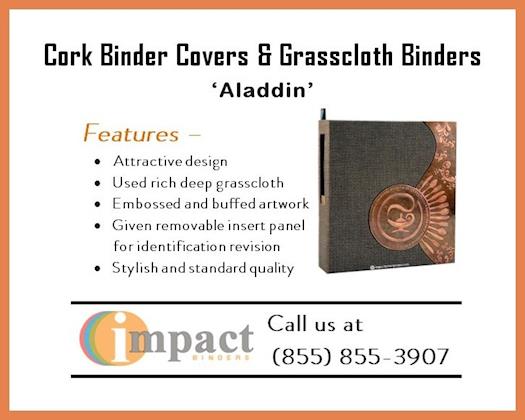 Best Cork Binders Covers & Grasscloth Binders By Impact Binders