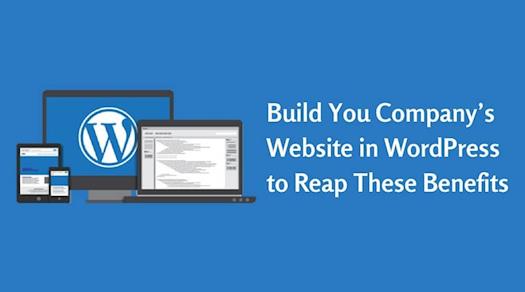BUILD YOU COMPANY’S WEBSITE IN WORDPRESS TO REAP THESE BENEFITS