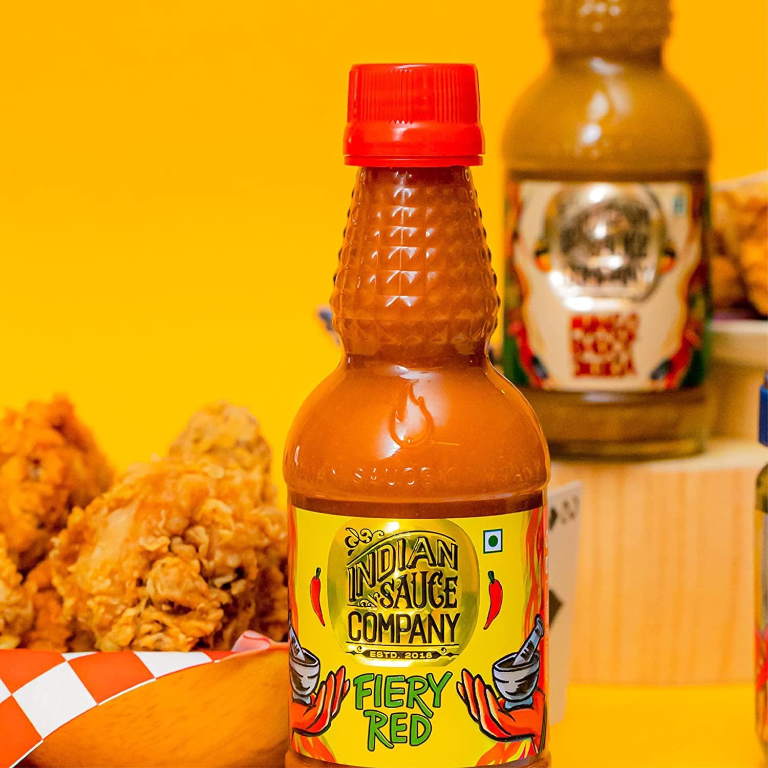 Fiery Red Hot Sauce - Indian Sauce Company
