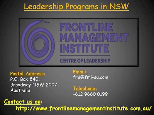 Leadership Programs in NSW