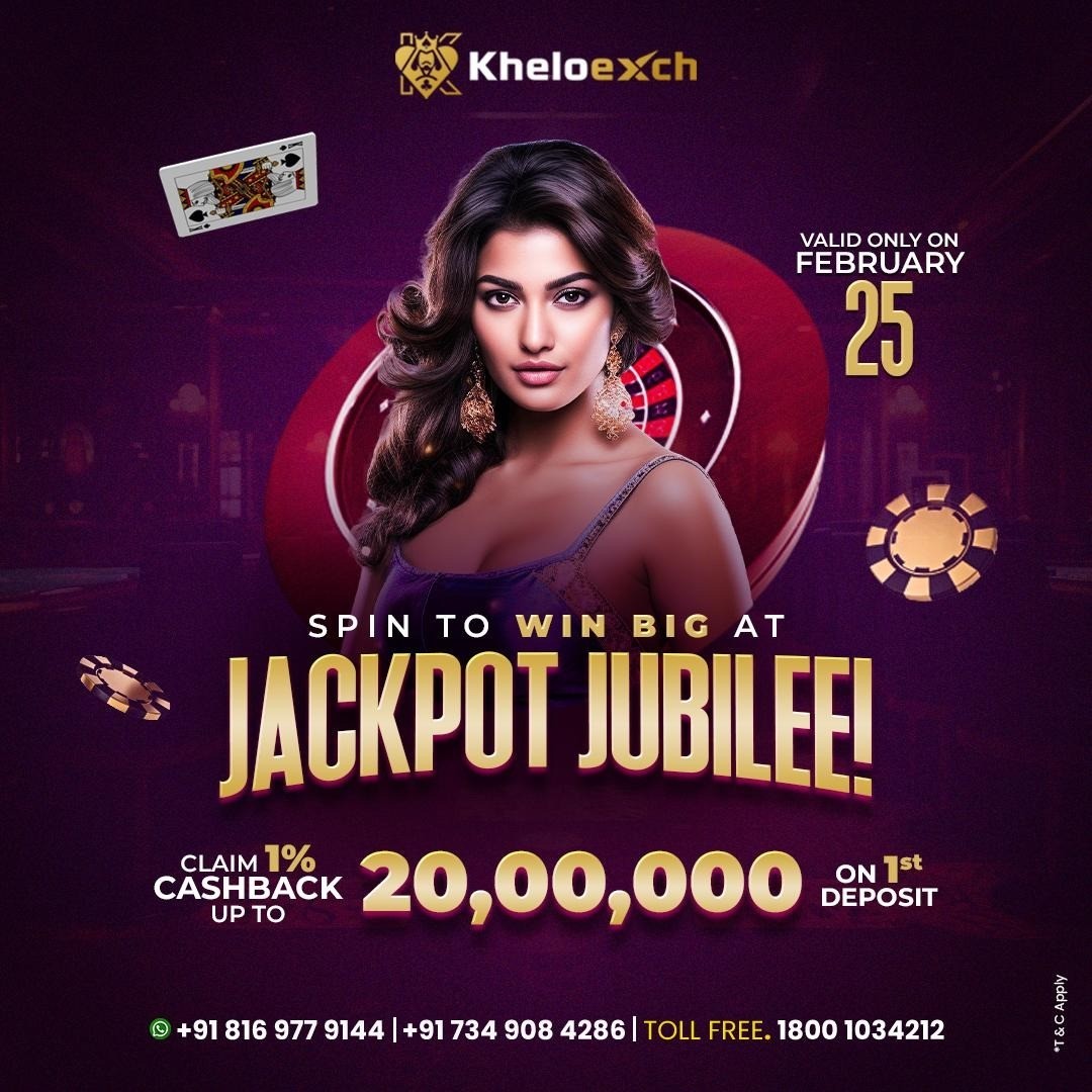 Spin to Win Big at Kheloexch’s Jackpot Jubilee – February 25 Special!