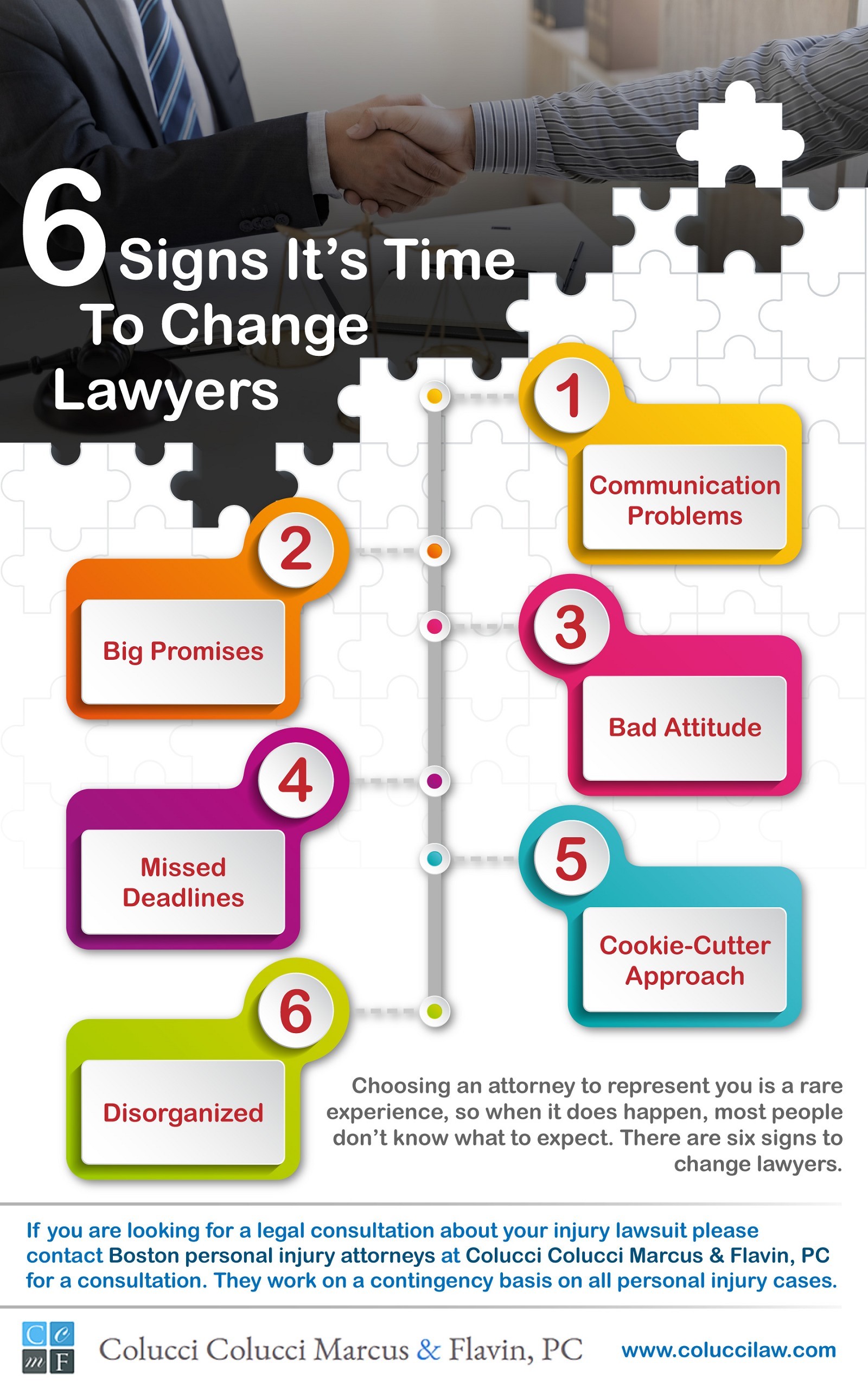 6 Signs It’s Time To Change Lawyers
