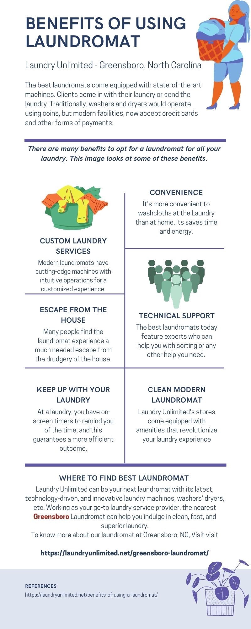 Benefits of using Professional Laundry Service - Laundry Unlimited 