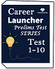 Buy Download CAREER LAUNCHER 2018 Prelims Test Series-Test(1-10)