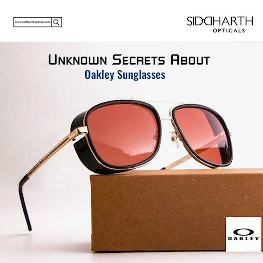 Unknown Secrets About Oakley Sunglasses