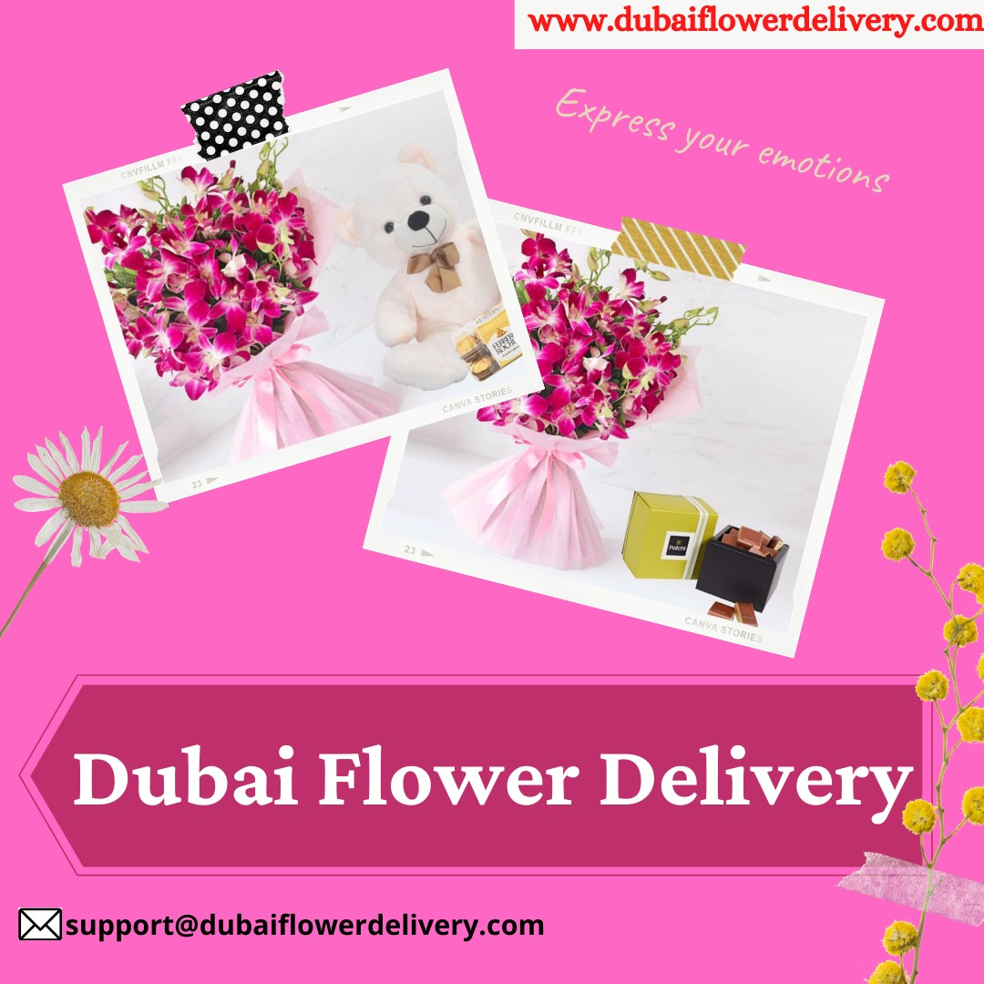 Orchid Bouquet Combo Online in Dubai