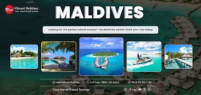 Maldives Tour Packages from Ahmedabad – Paradise Awaits