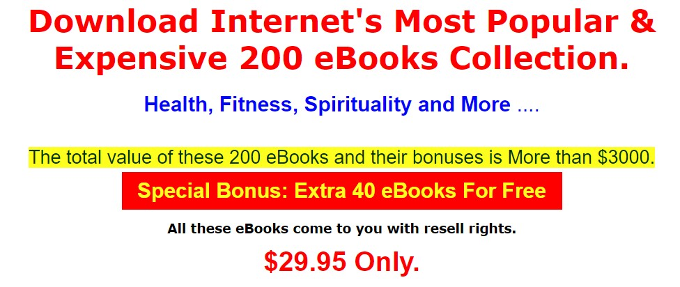 The 200 most popular eBooks