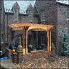 Custom Cedar Wall Mount Pergola