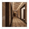 Corridor design by Design Foundation