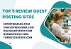 Top 5 Review Guest Posting Sites