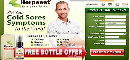 Herpeset Cold Sore Relief Treatment 