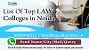 List Of Top LAW Colleges In Noida