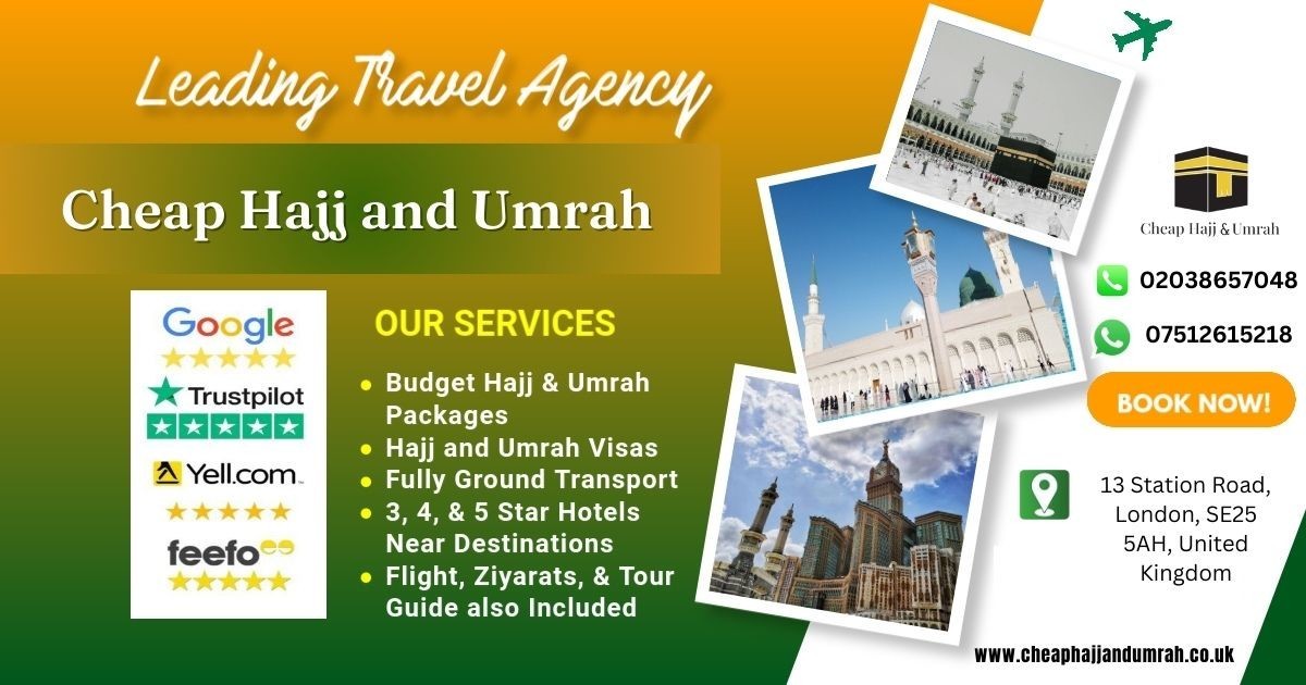 Cheap Hajj and Umrah banner