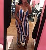 Shop online for striped maxi dress