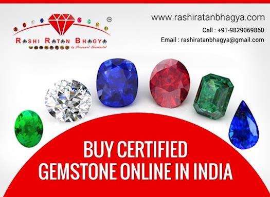 Buy Certified Gemstones from Rashi Ratan Bhagya