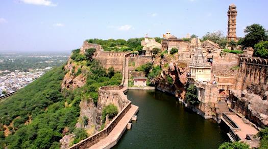 Chittorgarh fort en Rajasthan