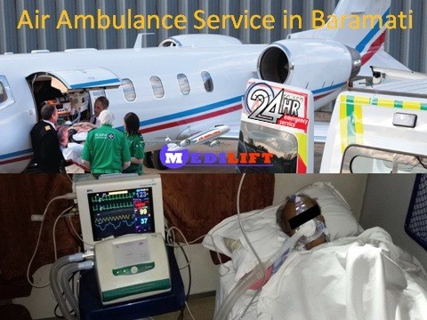 Get Best Emergency Air Ambulance service in Baramati
