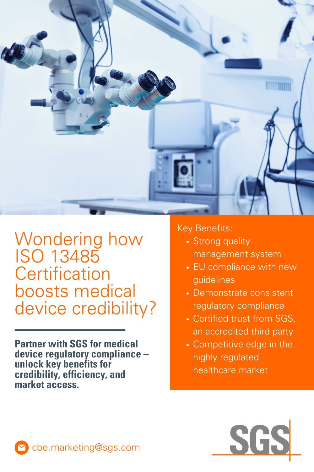 ISO 13485 Certification boosts medical device credibility