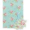 Gift Wrap Sheets Pack-Blue Roses avaialble at The Works