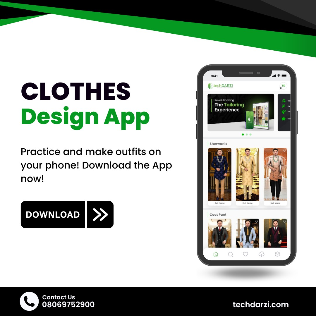 techDARZI: The perfect app for clothes design app!