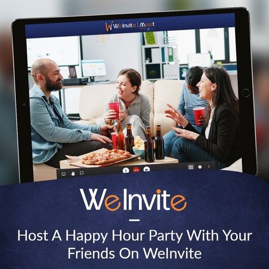 Celebrate Happy Hours With Your Friends and Family on WeInvite