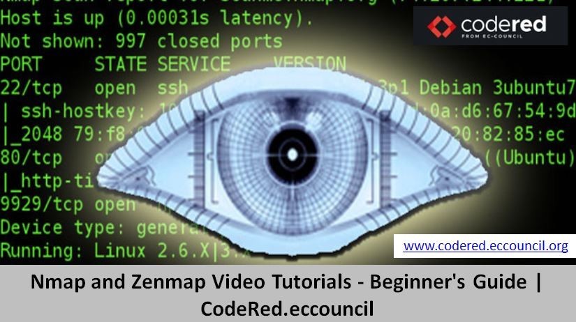 Nmap and Zenmap Video Tutorials - Beginner's Guide | CodeRed.eccouncil