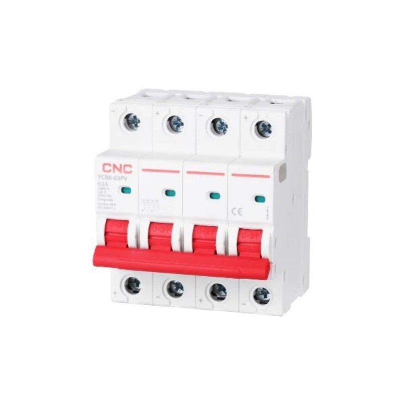 CNC 4-Pole DC Circuit Breaker 1000V YCB8-63PV – High-Voltage Protection