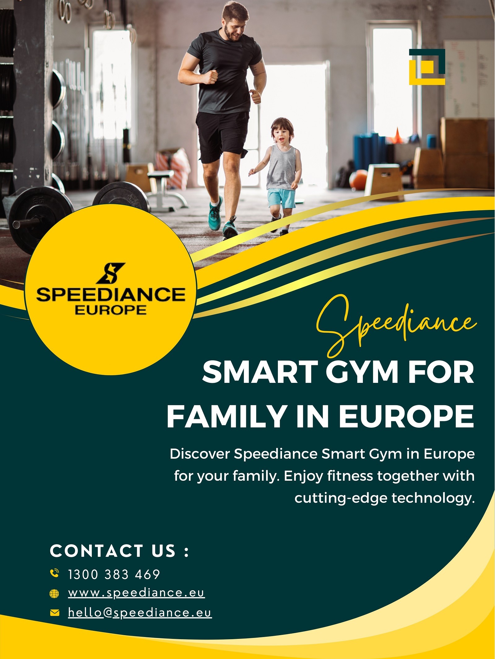 Speediance Smart Gym for Family in Europe