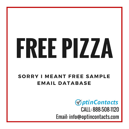 Free B2B Email Database Samples