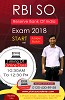New Batch Start for RBI SO Exam 2018