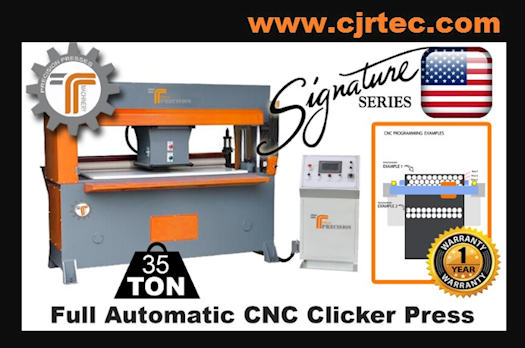 35 Ton Full Automatic CNC Clicker Press